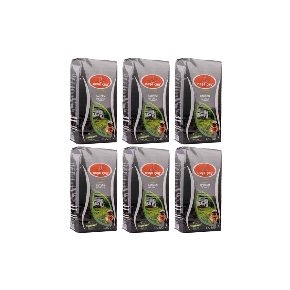 Neşe Çay Bahçem Öz Gold 500 Gr - 6 Adet