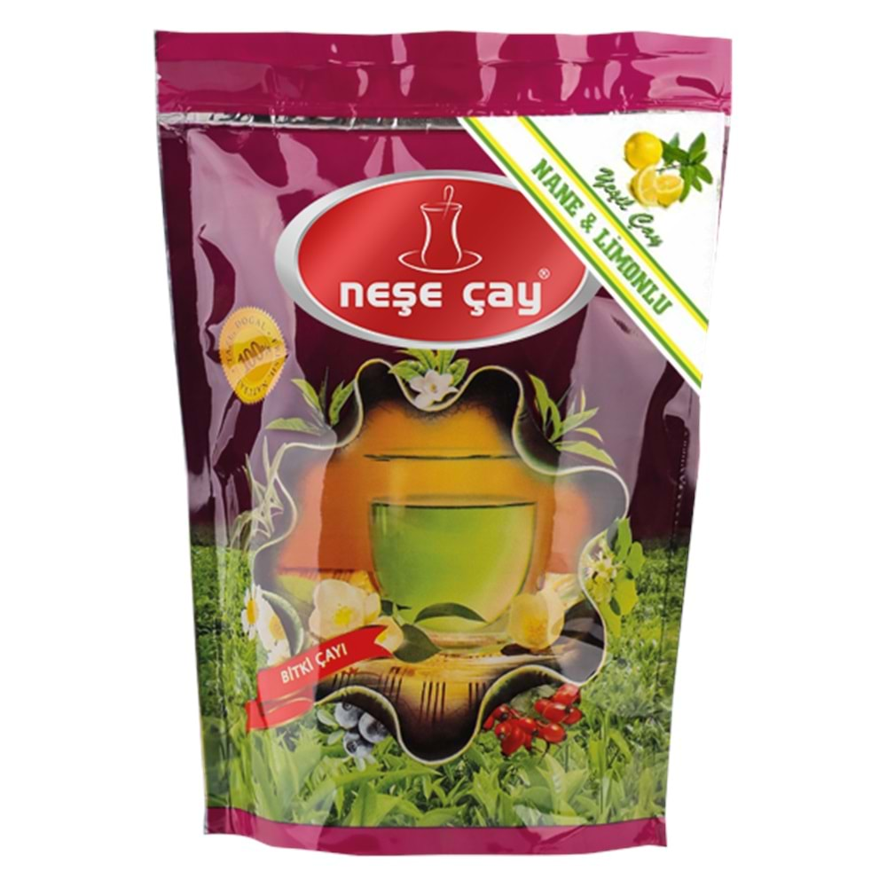 NANE LİMONLU YEŞİL ÇAY 150 GR