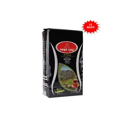 Neşe Çay Köyüm Gold 1 kg - 12 Adet 1 KOLİ